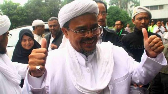 Polisi Akan Jemput Paksa Rizieq Shihab Terkait Kasus Chat Sex