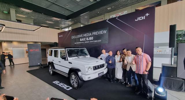 Peminat G-Class Buatan China Harus Bersabar, BAIC BJ80 Belum Dijual