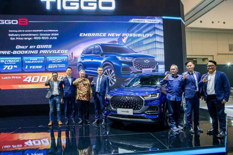 Chery Tiggo 8 Sudah Dapat Dipesan di GIIAS 2024, Harga Rp400 Jutaan!