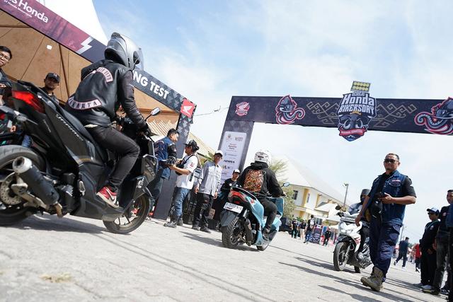 Honda Bikers Day Regional di 3 Pulau Diramaikan Ribuan Peserta