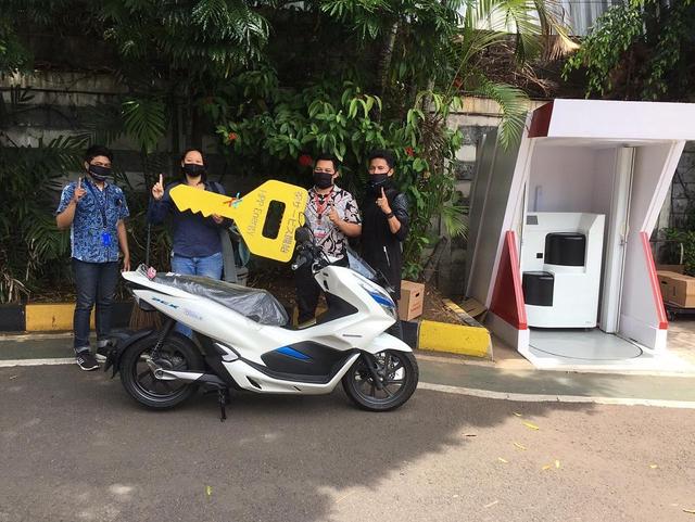 5 Unit Honda PCX Electric Mejeng di Ajang G20   