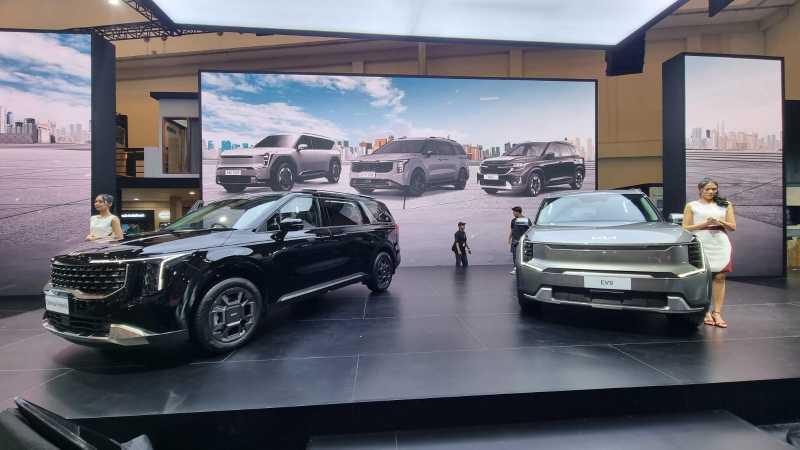 Kia Carnival Hybrid, EV9 Earth, dan New Seltos Meluncur di GIIAS 2024