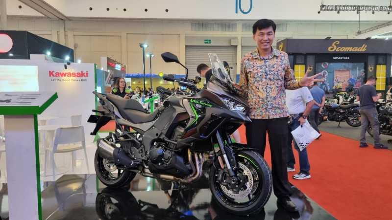 Kawasaki Rilis Versys 1100 di IMOS 2024, Harga 408 Juta!