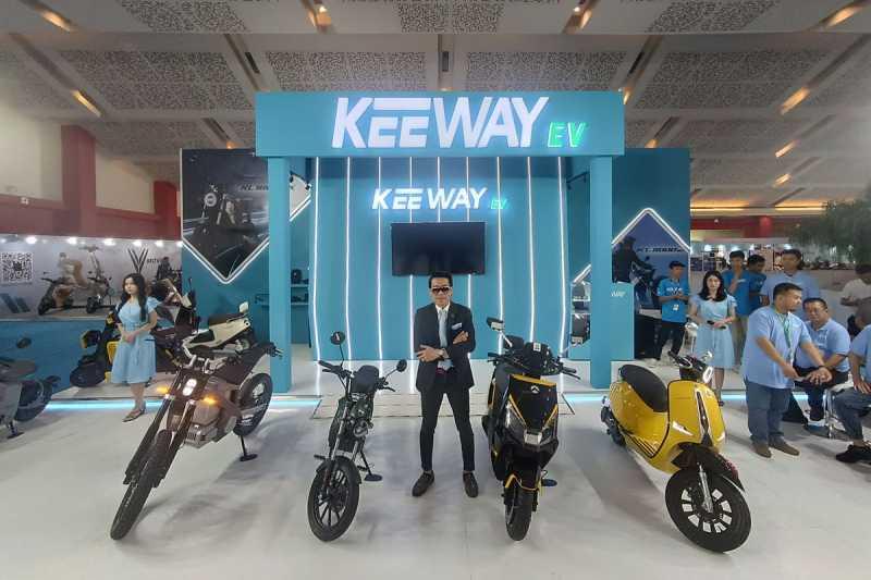 Keeway Boyong 4 Motor Listrik Baru di PEVS 2024