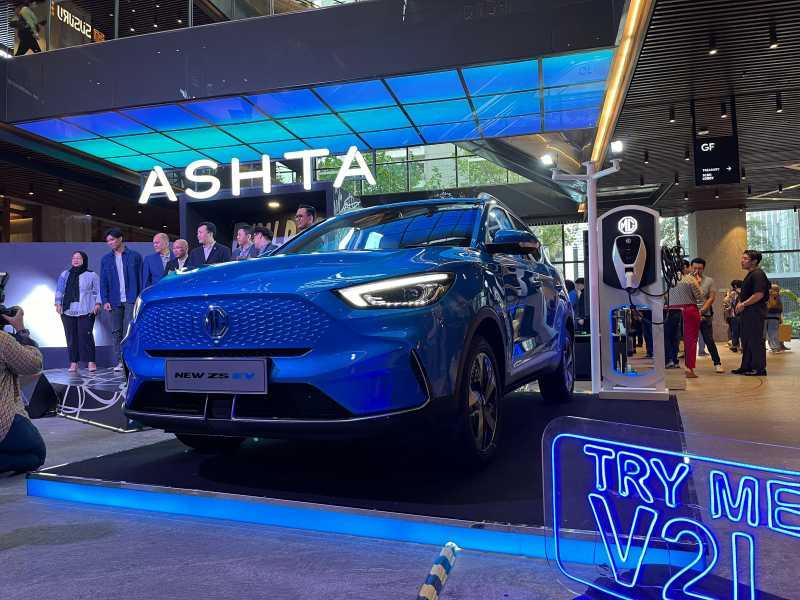 MG ZS EV jadi Mobil Pertama yang Diproduksi Lokal Februari 20224