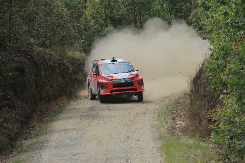 Mitsubishi Xpander AP4 Juarai Nasional Rally 2022