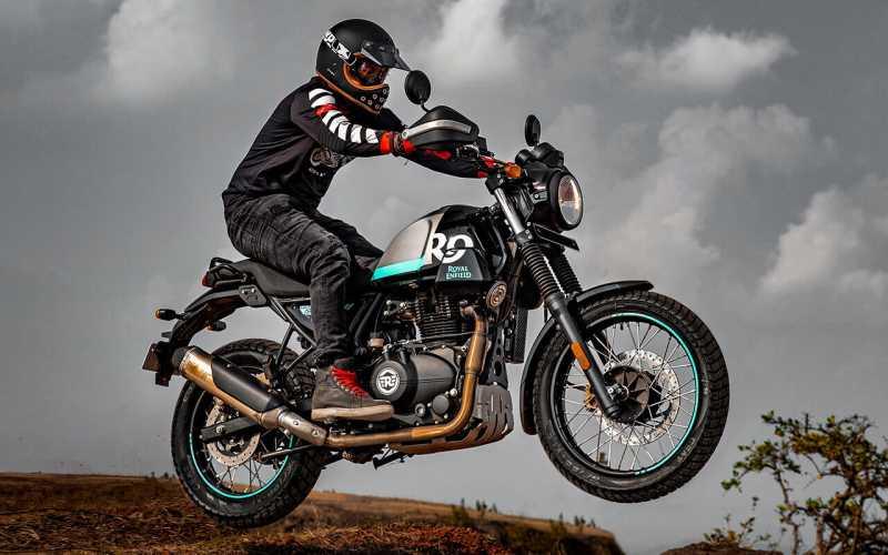 Royal Enfield Scram 411 Siap Diluncurkan di IIMS 2023