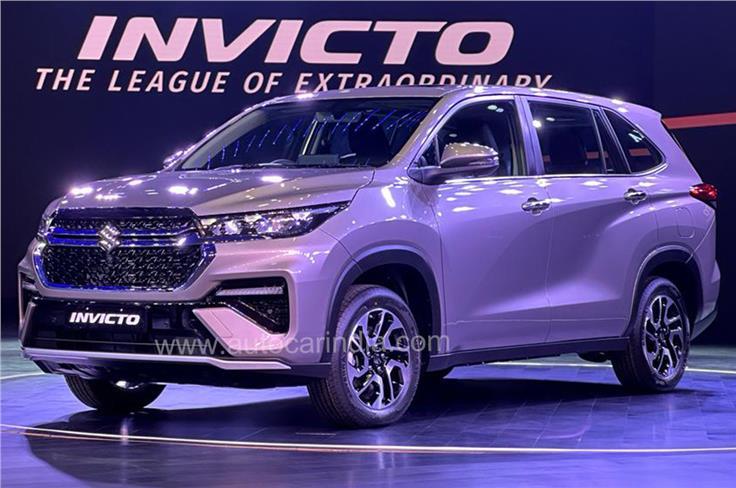 Suzuki Invicto, Kembaran Toyota Innova Zenix Resmi Meluncur di India