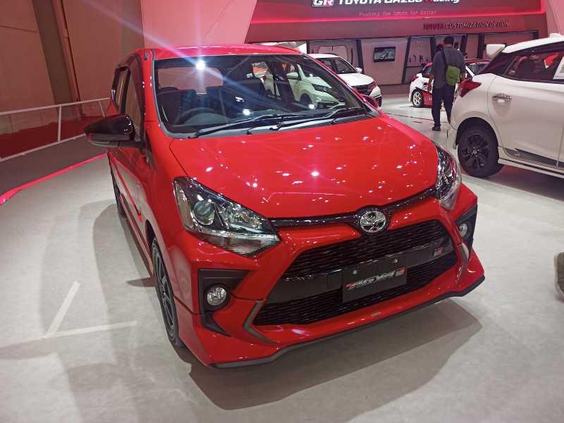 FOTO: Walau LCGC, Toyota Agya GR Sport Tetap Tampil Gahar   