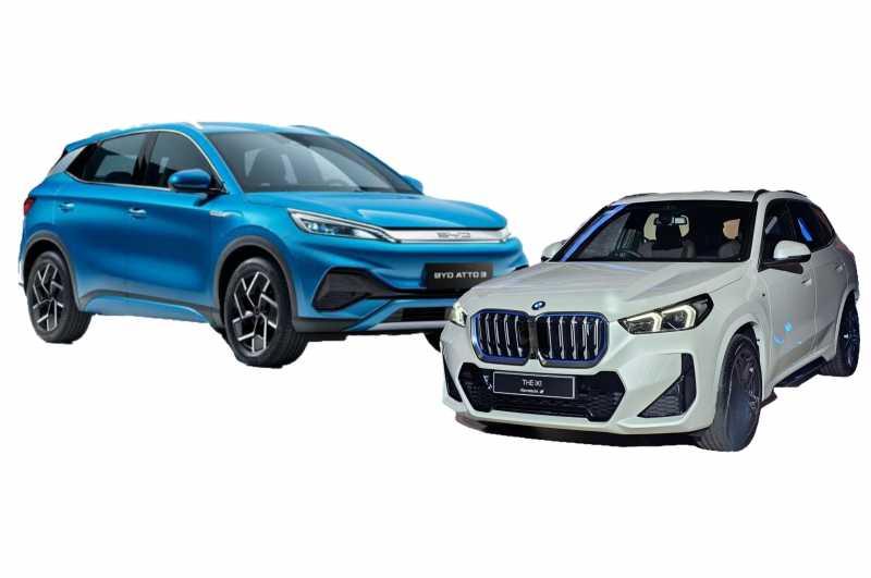 Komparasi BYD Atto 3 vs BMW iX1: Spek Mirip, Harga Beda 3 Kali Lipat!