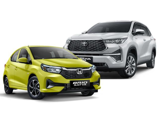 Honda Brio vs Toyota Innova Zenix, Kandidat Mobil Terlaris 2023