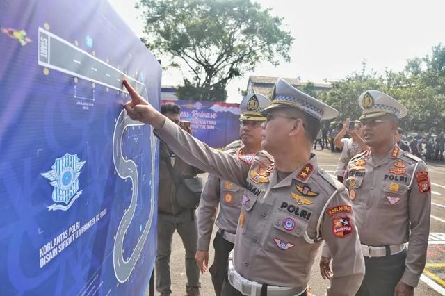 Syarat dan Ujian Bikin SIM C1, Trek Pengujian Lebih Panjang