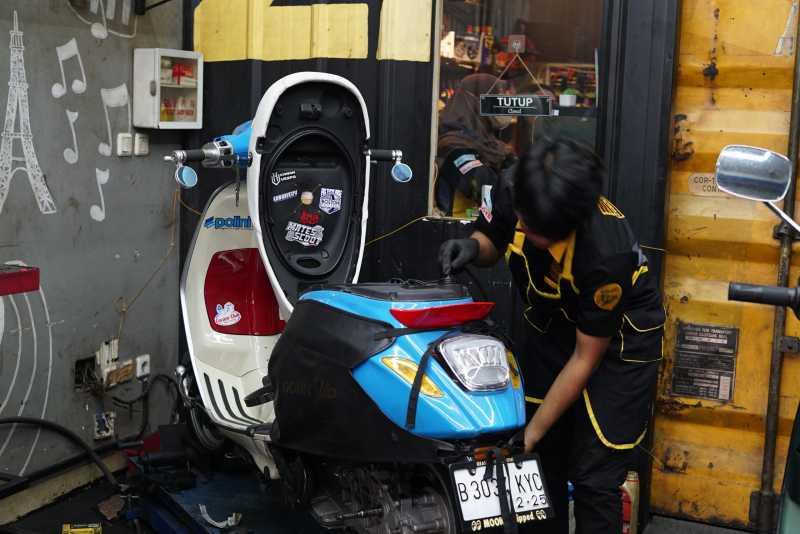 Tren Modifikasi Vespa Matic 2024, Racing Style Masih Favorit?