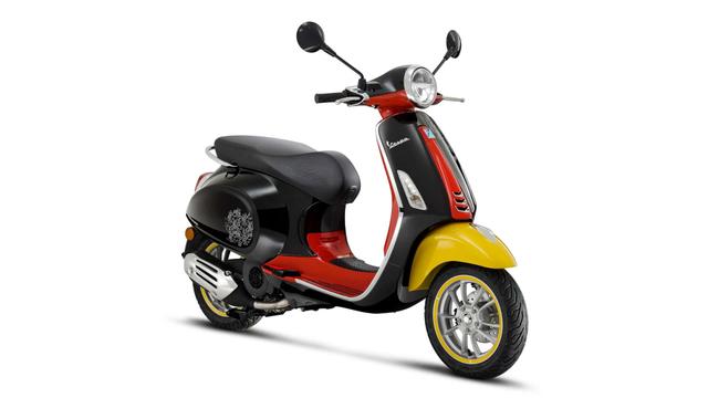 FOTO: Tampang Vespa Primavera Disney Mickey Mouse Edition