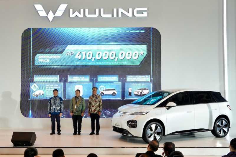 Wuling Buka Pemesanan Cloud EV, Harga Dua Kali Lipat Air EV