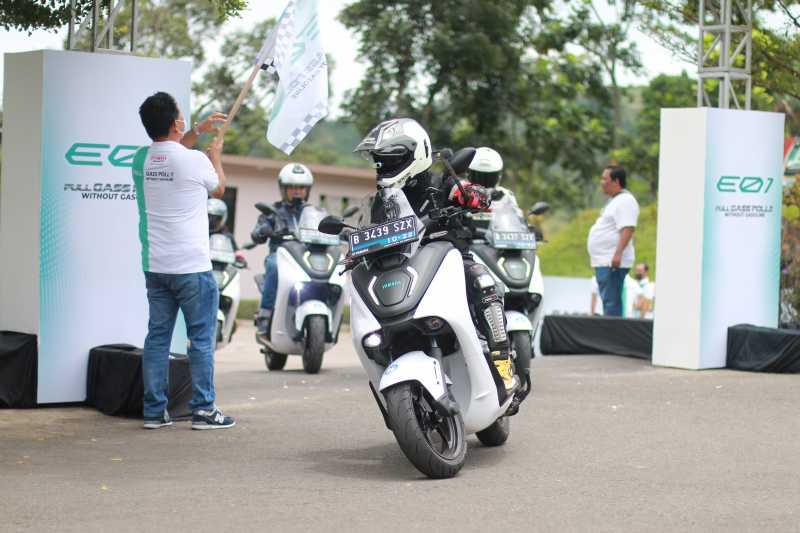 Motor Listrik Yamaha EV E01 Mulai Merambah Sumatera