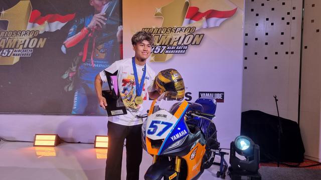 Juara WorldSSP300, Aldi Satya Mahendra Punya Kans ke MotoGP?