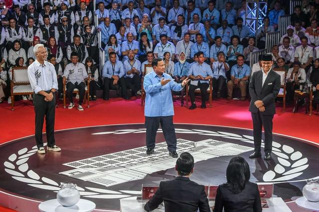 Debat Pilpres Ke-3: Siapa Paling Banyak Di-mention Netizen X?