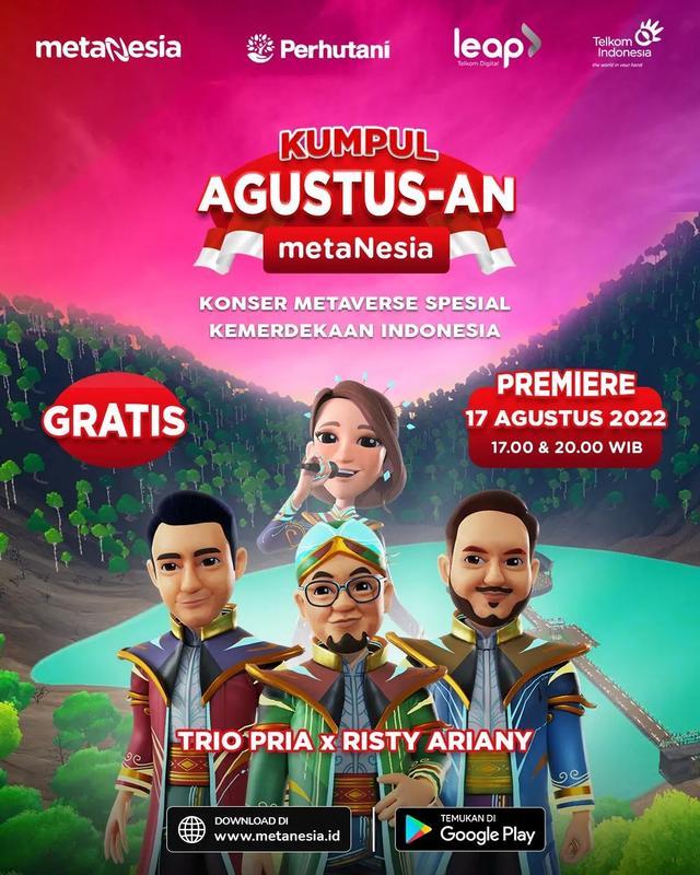 Yuk Ikut Konser Kemerdekaan di Metaverse Telkom, Gratis!