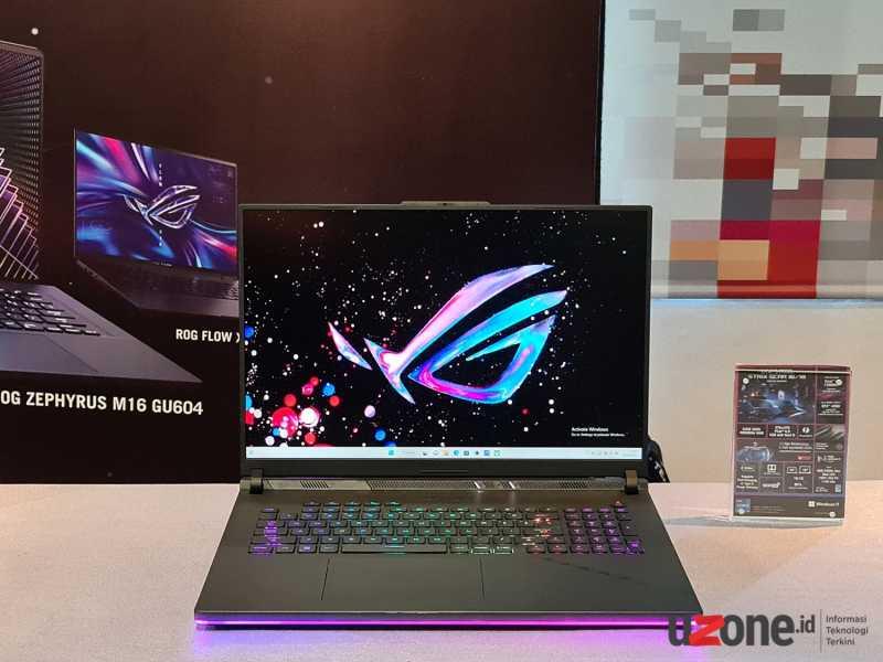 Laptop Asus ROG Tahun Ini Makin Sangar, Semuanya Pakai Intel 13th Gen