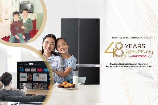 48 Tahun Polytron: dari TV Hitam Putih ke Inovasi Serba Canggih