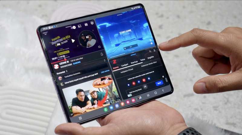 VIDEO: Review Samsung Galaxy Z Fold4, Ponsel Lipat Terbaik Samsung!