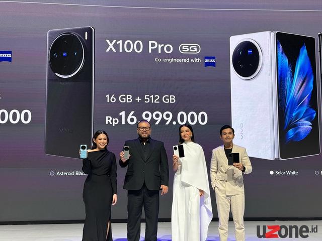 Vivo X100, X100 Pro & X Fold3 Pro Tiba: Spek dan Harga di Indonesia