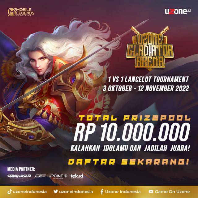 Uzone Gladiator Arena, Kalahkan Idolamu dan Jadilah Juara!