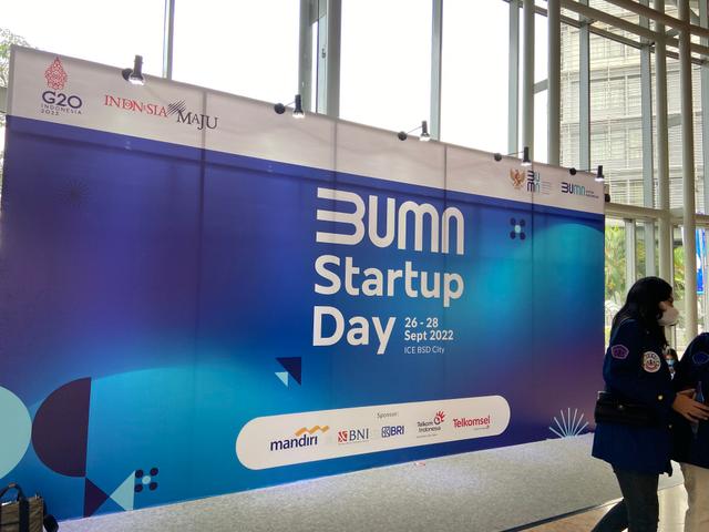 FOTO: Suasana BUMN Startup Day, Rame!