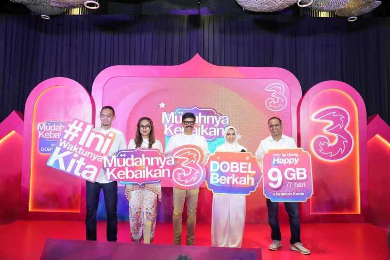 Awal Ramadan, Tri Ajak Sedekah Kuota Lewat Paket Happy Mulai Rp25 Ribu