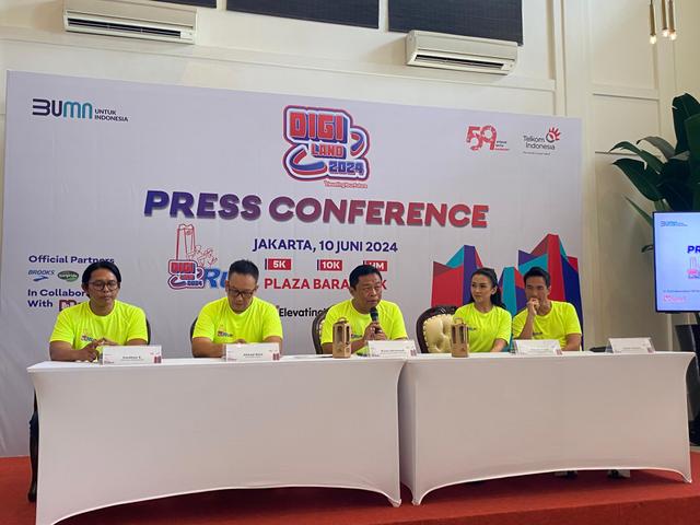 Telkom Gelar Digiland Run 2024 di HUT ke-59, Pecinta Lari Merapat! 