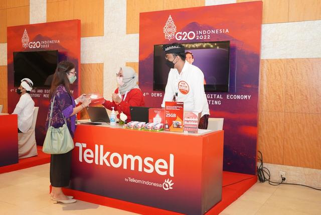 Berkat KTT G20 Bali, Trafik Internet Telkomsel Melambung 59 Persen