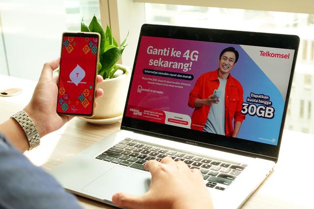 ‘Suntik Mati’ 3G Telkomsel Akan Rampung, Pengguna 4G-nya Naik Berapa?