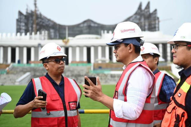 Sambut HUT RI, Telkomsel Boyong 49 BTS 5G dan 4G ke IKN