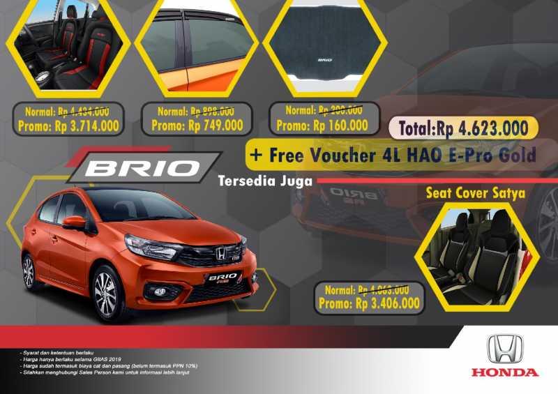 GIIAS 2019: Diskon Aksesoris Honda, dari Jazz, Brio, Mobilio, Sampai HR-V