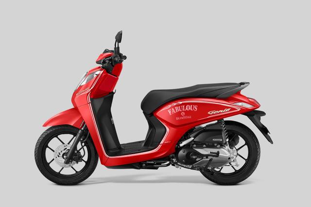 Tampilan Baru Honda Genio Pakai Grafis Motif Kapur Tulis