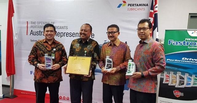 Pelumas Pertamina Buka Perwakilan Australia