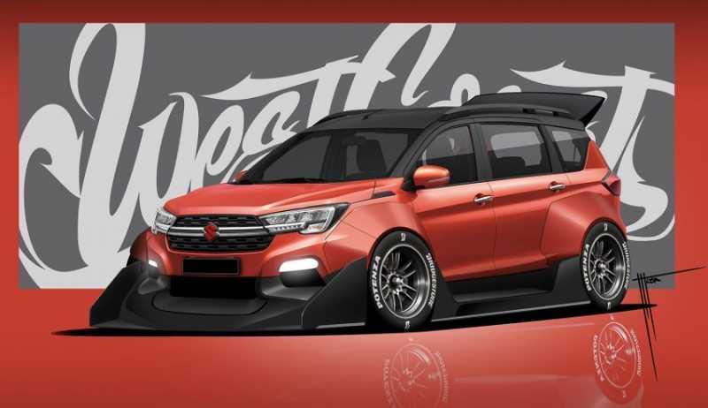 Suzuki XL7 Dimodif Versi Balap Gunung, Jadinya Mengerikan!