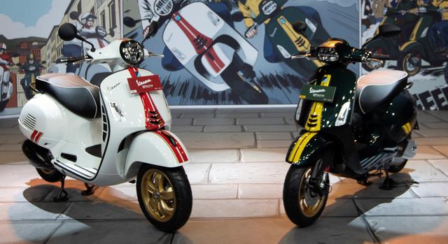 Vespa Racing Sixties GTS 300 HPE Seharga Honda Brio