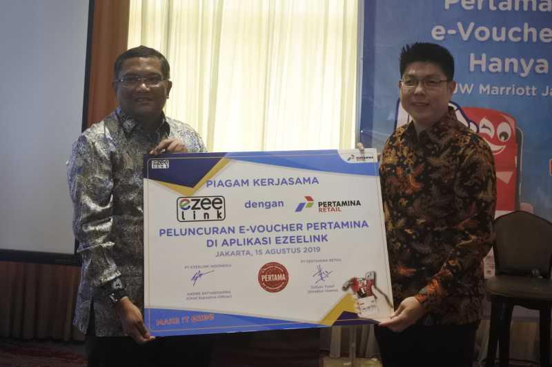 Terobosan Ezeelink, Beli Bensin Pertamina Kini Bisa Pakai e-Voucher, 