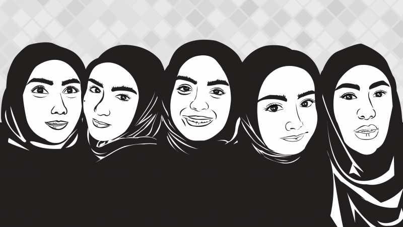 INFOGRAFIS: 5 Artis yang Hijrah dengan Berhijab