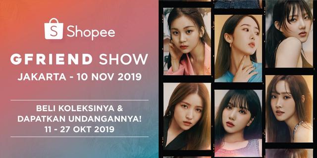 <i>Dear</i> Buddy, Ada Kejutan Spesial dari Shopee buat Kamu yang Ngebet Ketemu GFRIEND