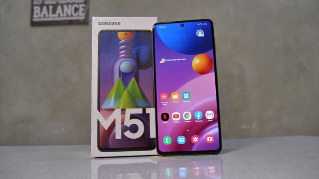 FOTO: Tampang "Monster" Samsung Galaxy M51