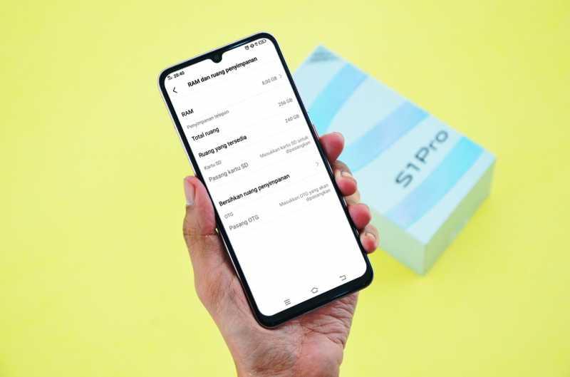 Lebih Gede! Vivo S1 Pro Hadir dengan Memori Internal 256GB