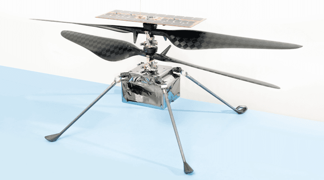 Ini Wujud Helikopter yang Terbang di Mars Tahun 2021