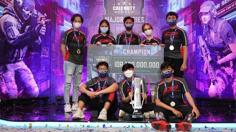 Tim DG eSports Juara Call of Duty Mobile Major Series 2 Kali