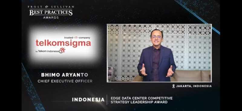 Operasikan 18 Edge Data Center, Telkomsigma Diganjar Frost & Sullivan Best Practices Awards 2021