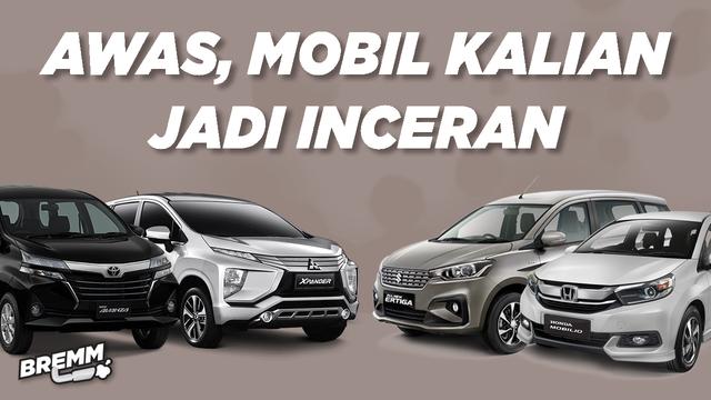 VIDEO Avanza, Xpander, Mobilio, Ertiga, Inceran Para Maling saat Pandemi