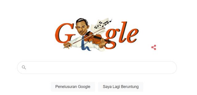 Mengapa Google Doodle Tampilkan Ismail Marzuki?