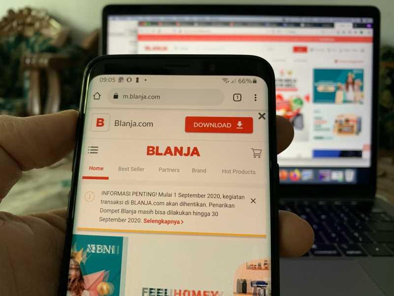 Transaksi Berhenti, Begini Cara Tarik Saldo di Dompet Blanja.com